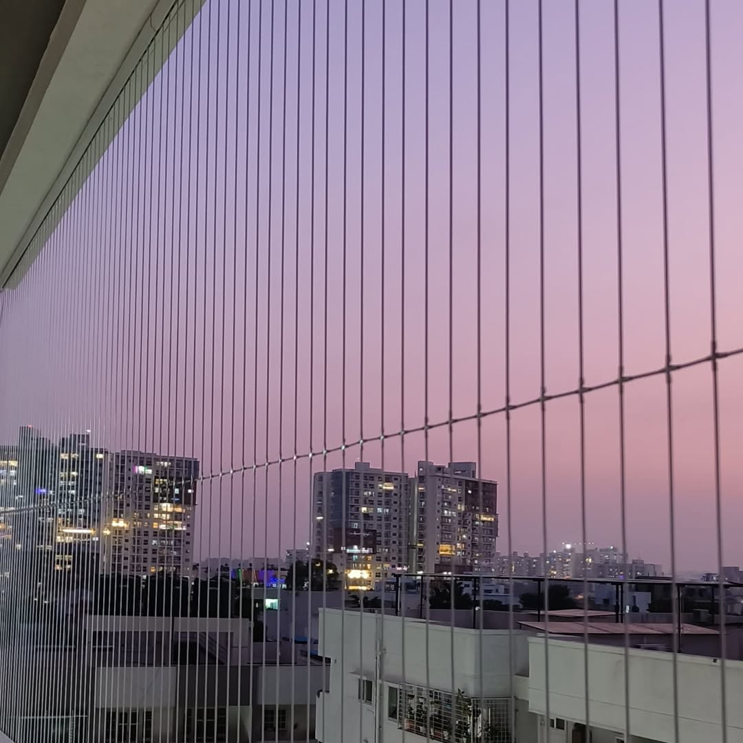 Invisible Grill Nets for Balcony